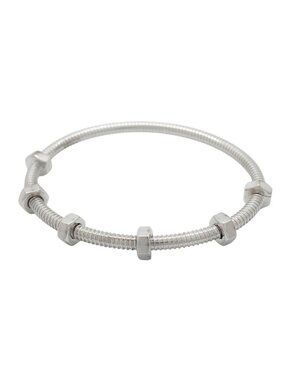 Cartier Bangle Ecrou de 18k White Gold Bracelet